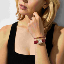 Load image into Gallery viewer, Michael Kors Emery Red Analogue Watch MK4874SET