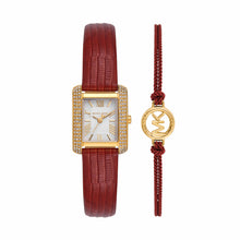 Load image into Gallery viewer, Michael Kors Emery Red Analogue Watch MK4874SET