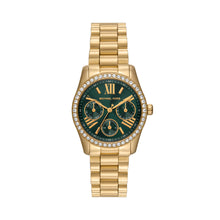 Load image into Gallery viewer, Michael Kors Lexington Gold Tone Analogue Watches MK4924