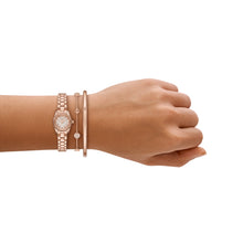 Load image into Gallery viewer, Michael Kors Lexington Rose Gold Analogue Watches MK4946SET