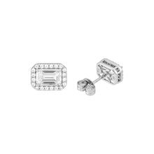 Load image into Gallery viewer, Michael Kors Premium Silver Tone Earring MKC1724CZ040