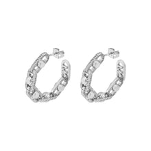 Load image into Gallery viewer, Michael Kors Premium Silver Tone Earring MKJ8407CZ040