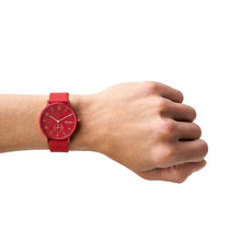 Load image into Gallery viewer, Skagen Aaren Kulor Red Analogue Watch SKW6512