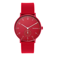 Load image into Gallery viewer, Skagen Aaren Kulor Red Analogue Watch SKW6512