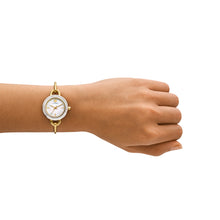 Load image into Gallery viewer, Tory Burch The Miller Gold Tone Analogue Watch TBW6019SET