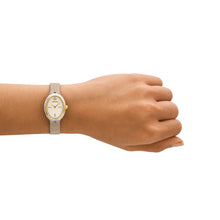 Load image into Gallery viewer, Tory Burch The Oval Gray Analogue Watch TBW6031