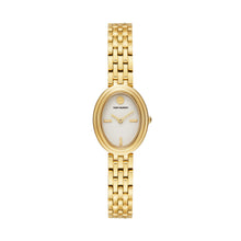 Load image into Gallery viewer, Tory Burch The Oval Gold Tone Analogue Watch TBW6032