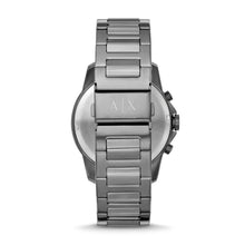 Load image into Gallery viewer, Armani Exchange Chronograph Gunmetal Stainless Steel Watch AX1731