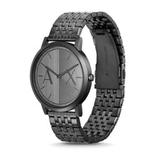 Load image into Gallery viewer, Armani Exchange Two-Hand Black Stainless Steel Watch AX2872