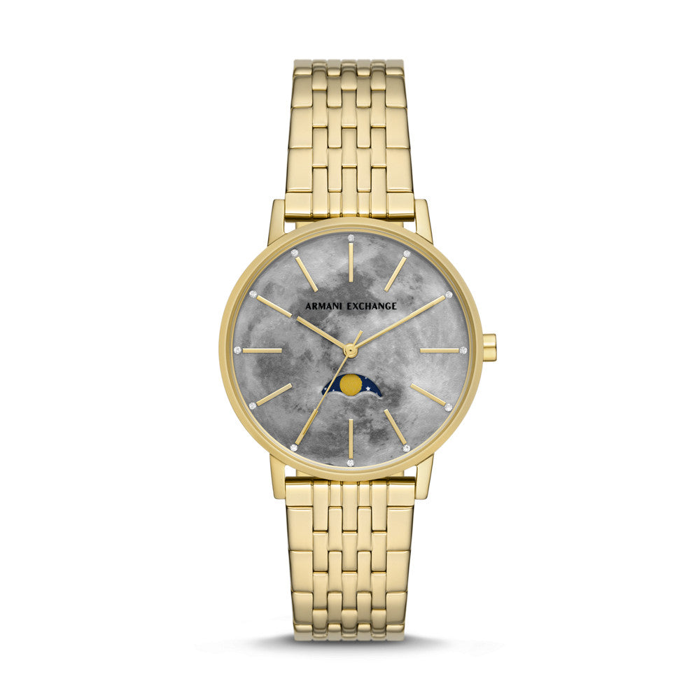 Gold armani exchange discount watches