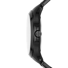 Load image into Gallery viewer, Armani Exchange Three-Hand Date Black Stainless Steel Watch and Bracelet Gift Set AX7134SET