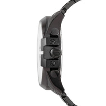 Load image into Gallery viewer, Diesel Men's Mega Chief Chronograph Black Stainless Steel Watch DZ4318