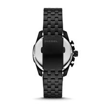 Load image into Gallery viewer, Diesel Baby Chief Chronograph Black Stainless Steel Watch DZ4566