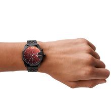 Load image into Gallery viewer, Diesel Baby Chief Chronograph Black Stainless Steel Watch DZ4566