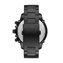 Load image into Gallery viewer, Diesel Griffed Chronograph Black-Tone Stainless Steel Watch DZ4578