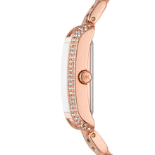 Load image into Gallery viewer, Michael Kors Emery Three-Hand Rose Gold-Tone Watch and Necklace Set MK1074SET