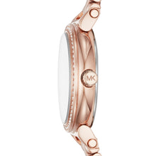 Load image into Gallery viewer, Michael Kors Women's Sofie Rose Gold-Tone Watch MK3834