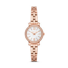 Load image into Gallery viewer, Michael Kors Women's Sofie Rose Gold-Tone Watch MK3834
