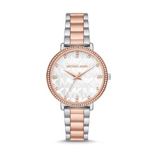 Load image into Gallery viewer, Michael Kors Pyper Three-Hand Two-Tone Alloy Watch MK4667