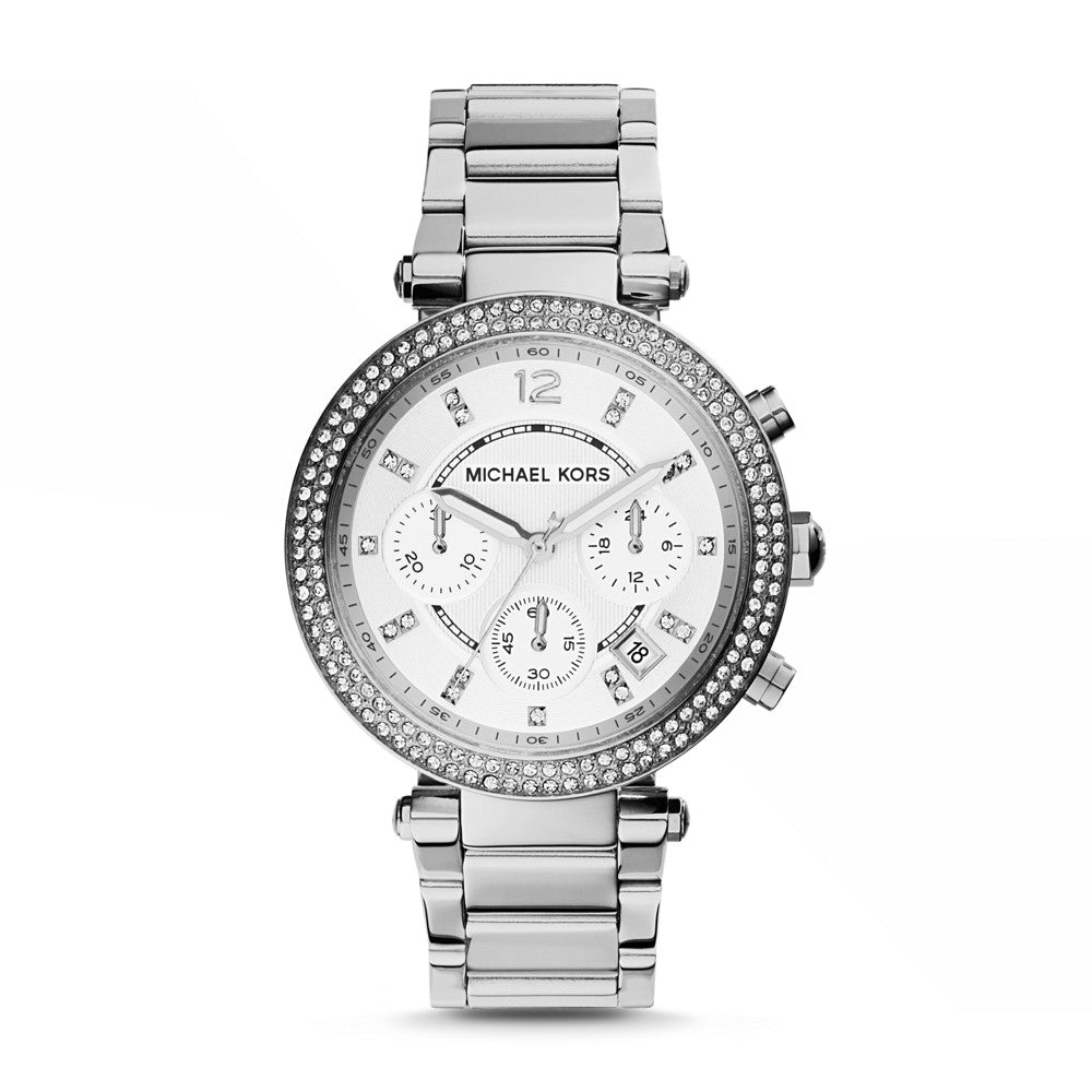 Mens Watches Michael Kors White Diamond Watch Watch Clearance Mk
