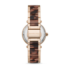 Load image into Gallery viewer, Michael Kors Parker Multifunction Pale Rose Stainless Steel with Acetate watch MK6834