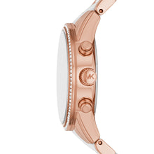 Load image into Gallery viewer, Michael Kors Ritz Chronograph Rose-Tone Stainless Steel Watch MK6940