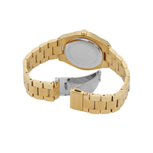Load image into Gallery viewer, Michael Kors Lennox Three-Hand Gold-Tone Stainless Steel Watch MK7460