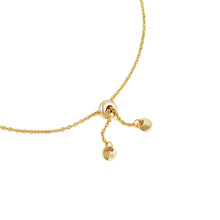 Load image into Gallery viewer, Michael Kors 14K Gold Sterling Silver Astor Link Slider Bracelet MKC170900710