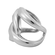 Load image into Gallery viewer, Michael Kors Platinum Statement Curb Link Cuff Bracelet MKJ836000040