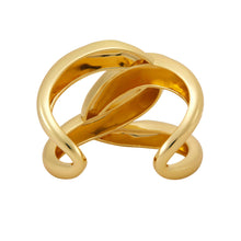 Load image into Gallery viewer, Michael Kors 14K Gold Statement Curb Link Cuff Bracelet MKJ836000710