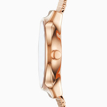 Load image into Gallery viewer, Skagen Freja Rose Gold-Tone Steel-Mesh Watch SKW2665