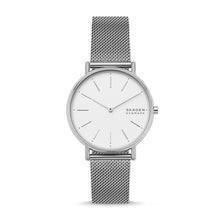 Load image into Gallery viewer, Skagen Signatur Silver-Tone Steel Mesh Watch SKW2785