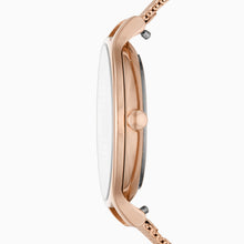Load image into Gallery viewer, Skagen Anita Three-Hand Rose-Tone Steel Mesh Watch SKW2865