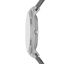 Load image into Gallery viewer, Skagen Melbye Three-Hand Day-Date Charcoal Stainless Steel Mesh Watch SKW6790