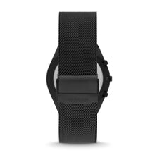 Load image into Gallery viewer, Skagen Grenen Chronograph Midnight Stainless Steel Mesh Watch SKW6822