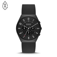Load image into Gallery viewer, Skagen Grenen Chronograph Midnight Stainless Steel Mesh Watch SKW6822