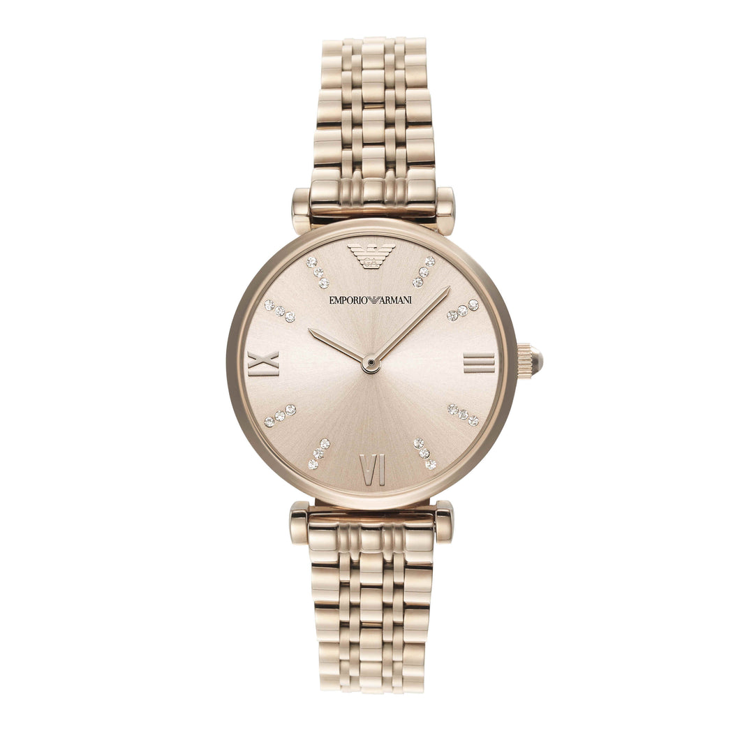 Emporio Armani Pink Analogue Watch AR11059