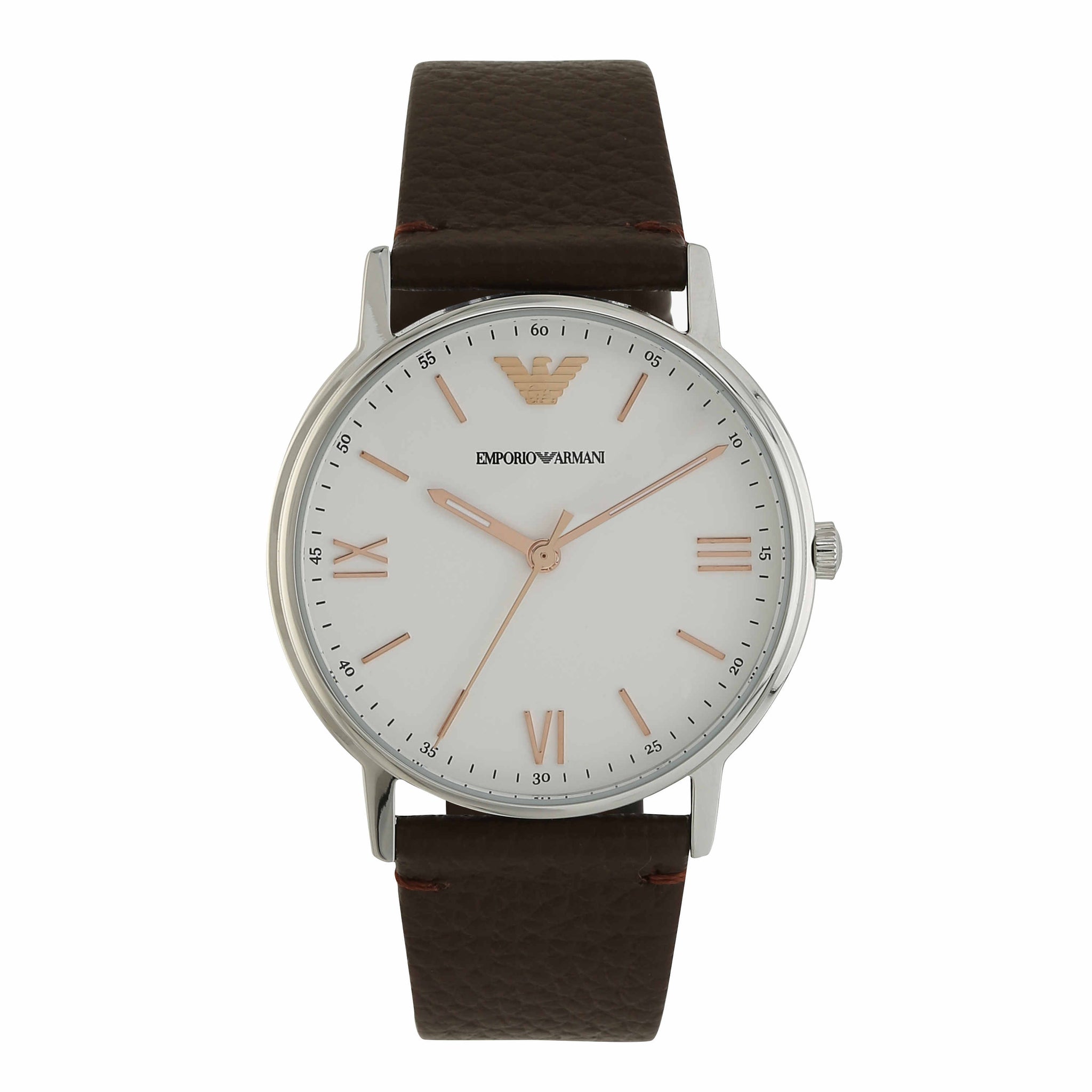 Emporio Armani Brown Analogue Watch AR11173 – Watch Station