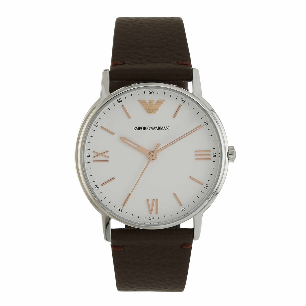 Emporio Armani Brown Analogue Watch AR11173