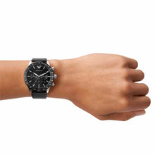 Load image into Gallery viewer, Emporio Armani Black Chronograph Watch AR11243
