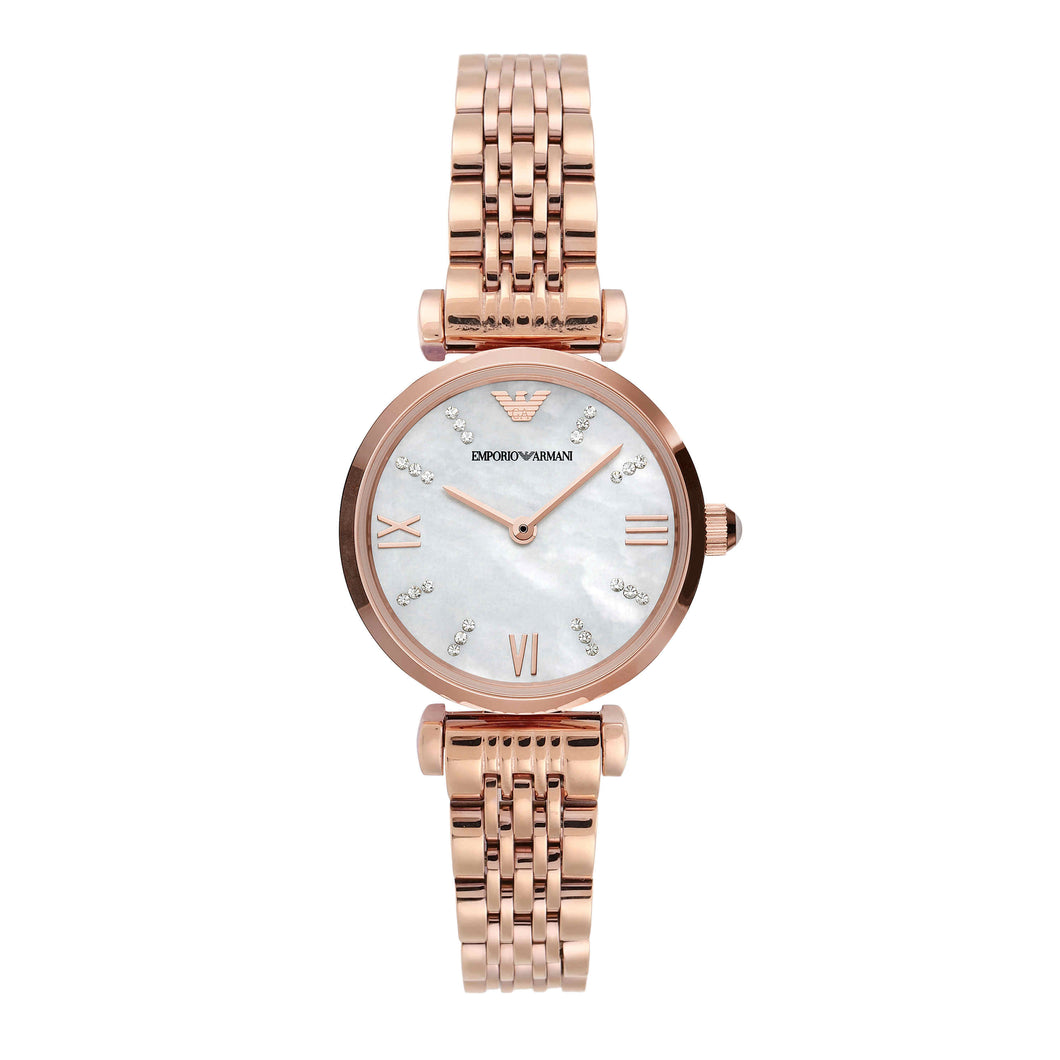 Emporio Armani Rose Gold-Tone Analogue Watch AR11316