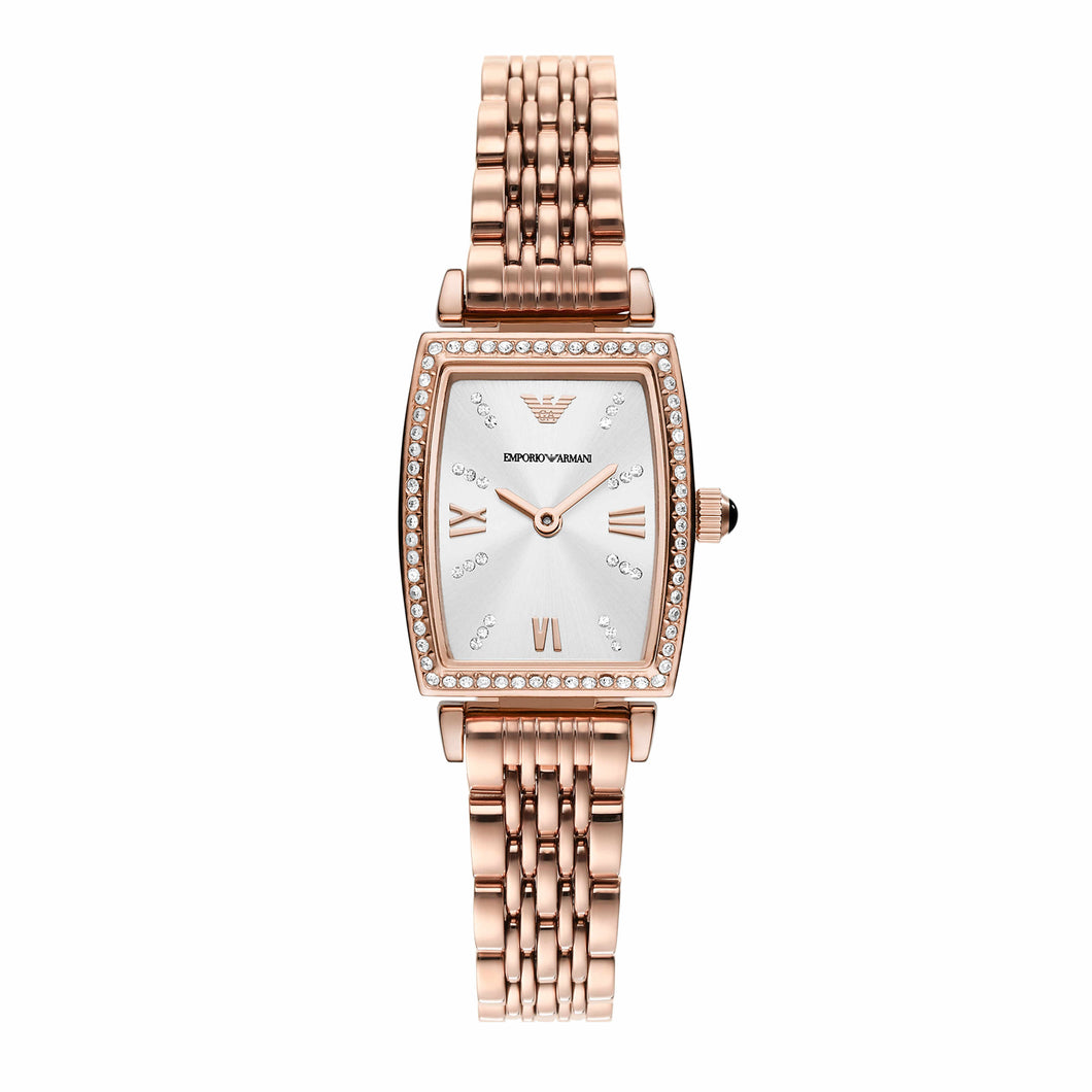 Emporio Armani Rose Gold-Tone Analogue Watch AR11406