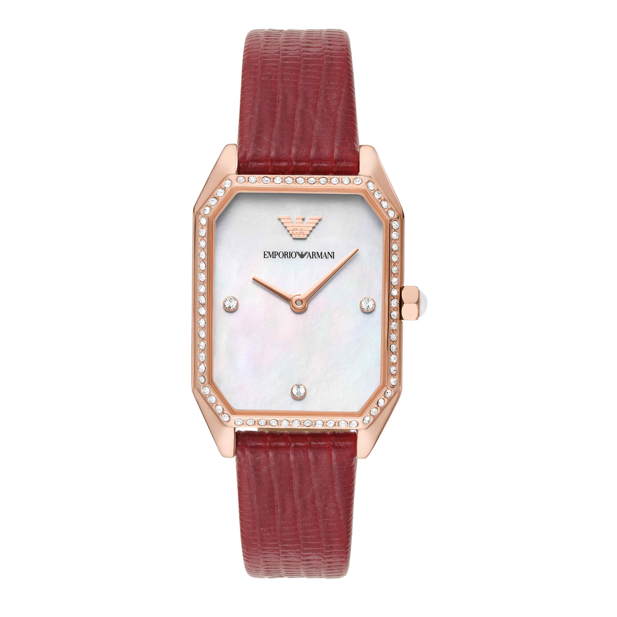 Emporio Armani Red Analogue Watch AR11467 Watch Station Hong Kong Official Site for Authentic Designer Watches Smartwatches Jewelry