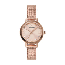 Load image into Gallery viewer, Emporio Armani  Rose Gold Tone Analogue Watch AR11512
