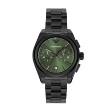 Load image into Gallery viewer, Emporio Armani Black Chronograph Watch AR11562
