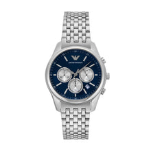 Load image into Gallery viewer, Emporio Armani Silver Tone Chronograph Watch AR11582
