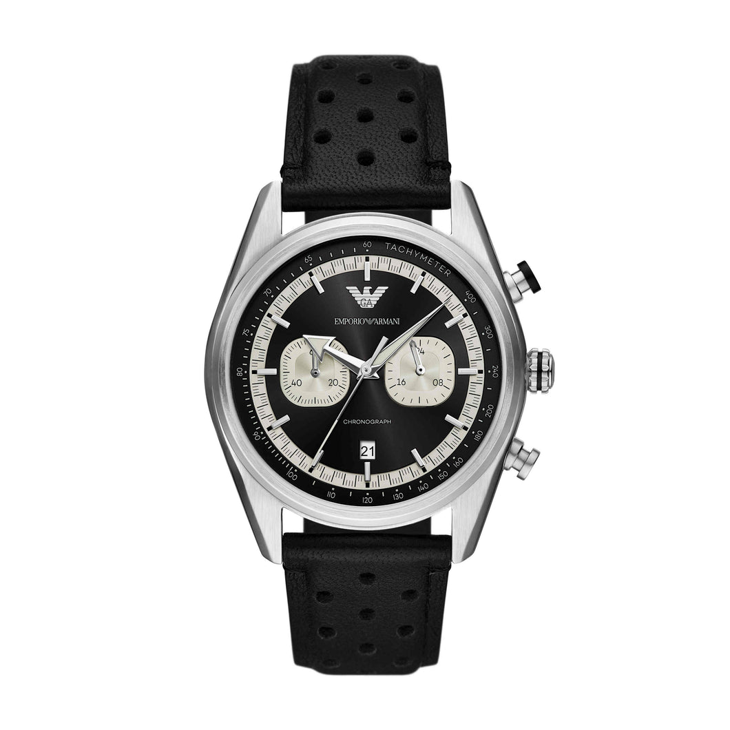 Emporio Armani Black Chronograph Watch AR11635