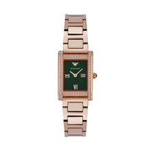 Load image into Gallery viewer, Emporio Armani Rose Gold Tone Analogue Watch AR11641
