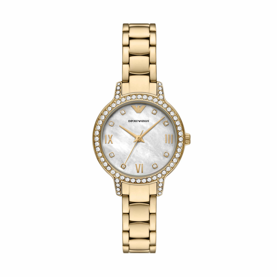 Emporio Armani Gold Tone Analogue Watch AR11652