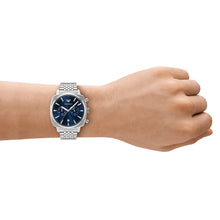 Load image into Gallery viewer, Emporio Armani Silver Tone Chronograph Watches AR11688
